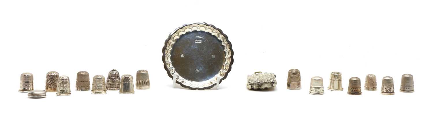 Lot 59 - A modern pin tray,