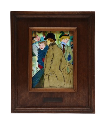 Lot 245 - A Toulouse-Lautrec No. 16 enamel plaque