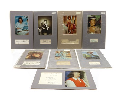 Lot 332 - A collection of mounted photographs