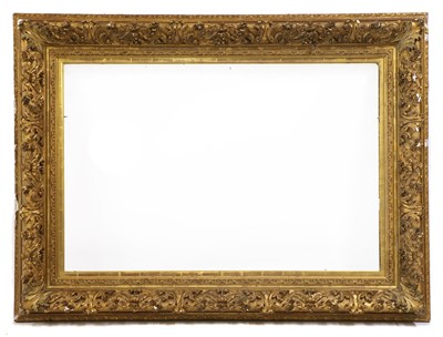 Lot 545 - A large 19th century giltwood and composition picture frame