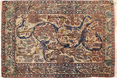 Lot 501A - An Isfahan rug