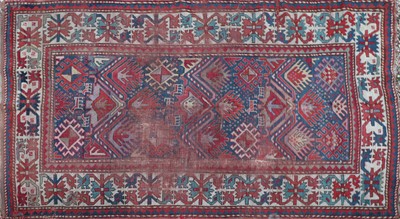 Lot 361 - A Kazak tribal rug