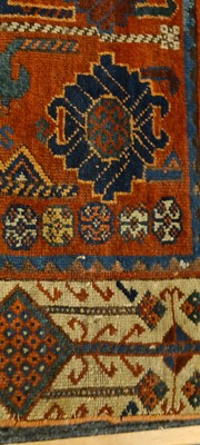 Lot 363 - A tribal wool rug