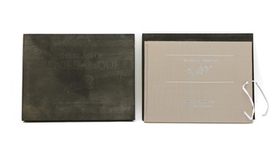 Lot 188 - Two copies of Catalogue Des Verrieries De Rene Lalique