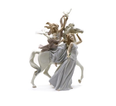 Lot 150 - A large Lladro porcelain figure