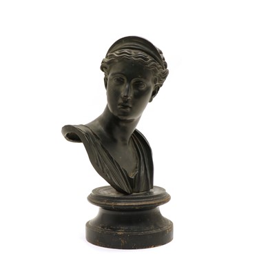 Lot 119 - A late 19th century bronze bust