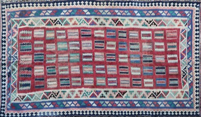 Lot 508 - A hand knotted Qashgai Kilim