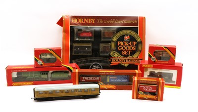 Lot 356 - A collection of Hornby OO Gauge locomotives and related items