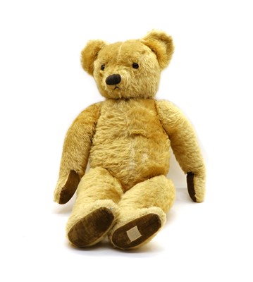 Lot 219 - A large size mohair teddy bear by Chad Valley
