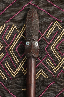 Lot 458 - A Maori taiaha staff