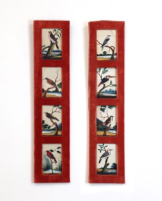 Lot 145 - Eight Indian paintings on mica
