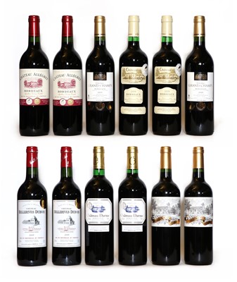 Lot 76 - A collection of red Bordeaux wines