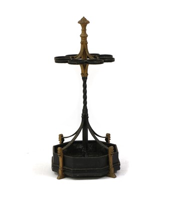 Lot 520A - A wrought iron umbrella stand