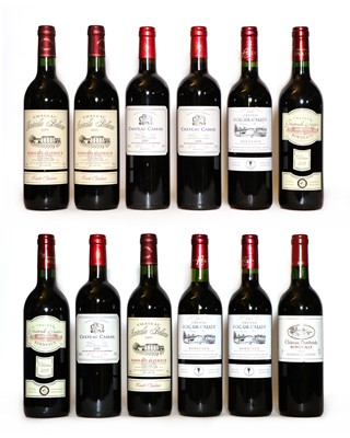 Lot 85 - A collection of red Bordeaux wines