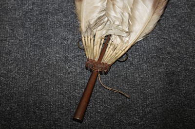Lot 231 - An African feather fan