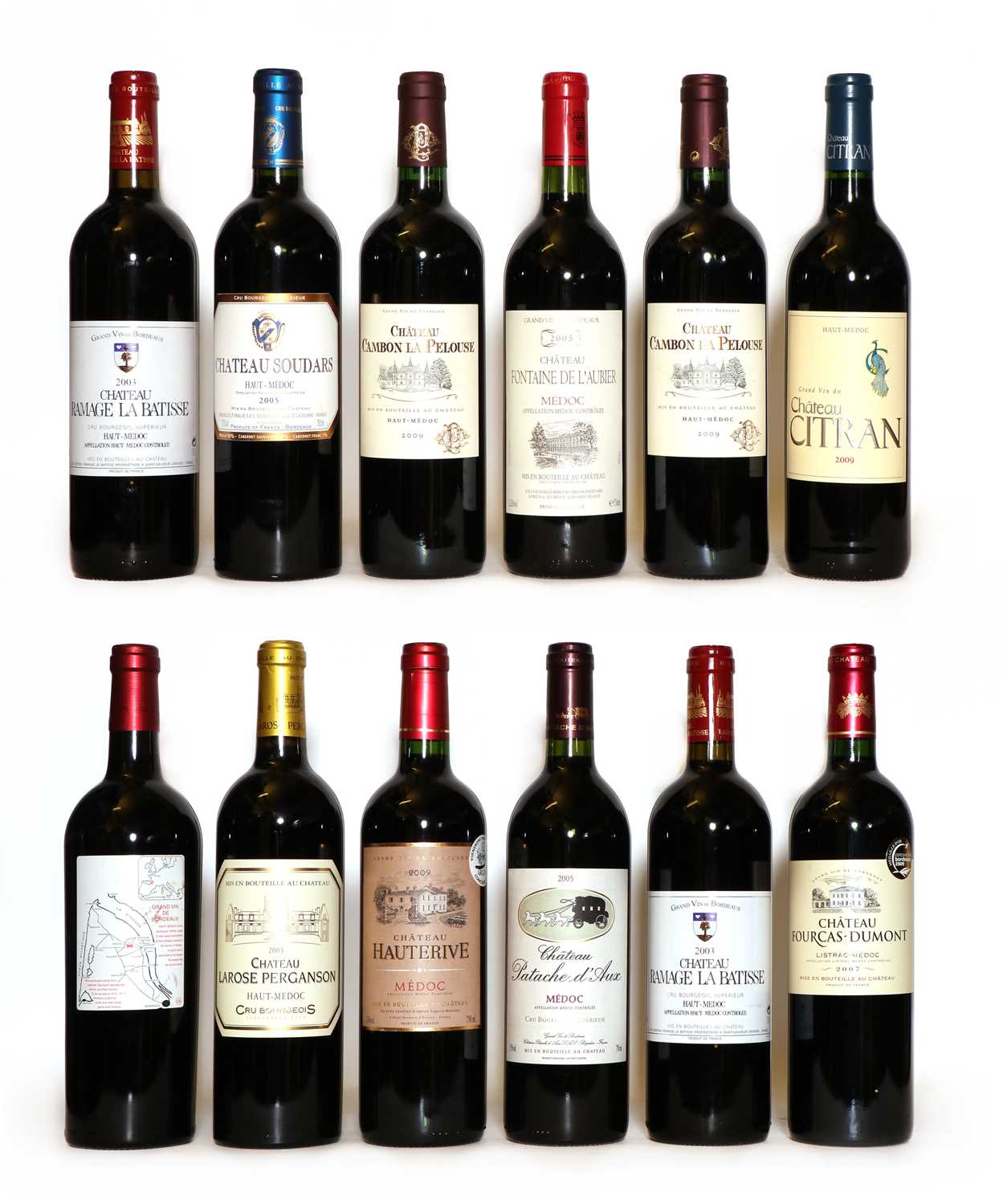 Lot 68 - A collection of Medoc wines