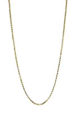 Lot 318 - A 9ct gold filed trace chain