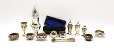 Lot 10 - A collection of dining silver