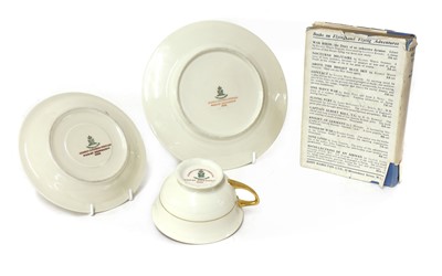 Lot 264 - Three pieces of Graf Zeppelin porcelain ware