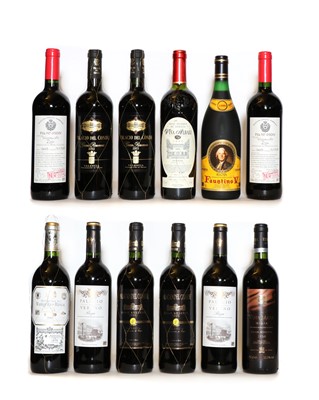 Lot 88 - A collection of Rioja wines