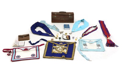 Lot 387 - A collection of masonic items