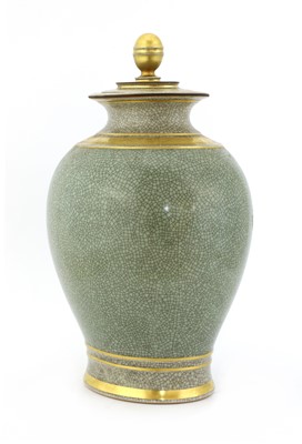 Lot 318 - A Royal Copenhagen vase and cover