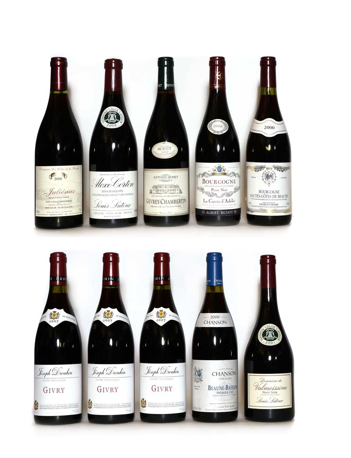 Lot 59 - A collection of red Burgundy wines