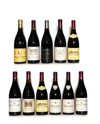 Lot 61 - A collection of Rhone wines (11)
