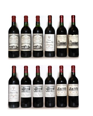 Lot 107 - A collection of red Bordeaux wines