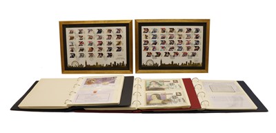 Lot 220 - Ten albums of QEII Commemorative coin covers GB and Commonwealth