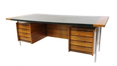Lot 469 - A Dokka Møbler rosewood desk