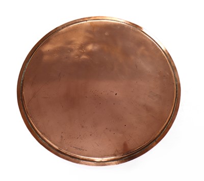Lot 156 - An Arts and Crafts copper dish