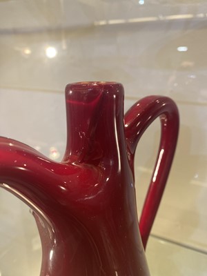 Lot 455 - A 'La Donna' glass vase