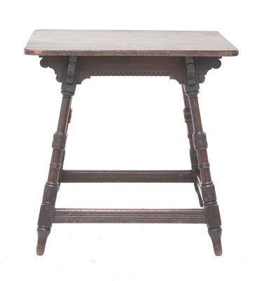 Lot 132 - An Eastlake oak side table