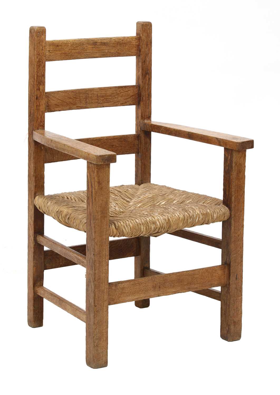 Lot 184 - An Heal's 'Letchworth' oak child's armchair