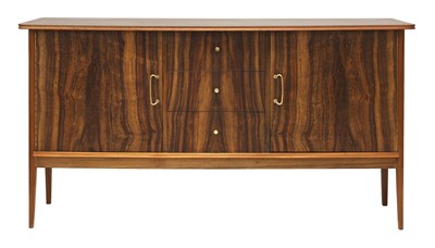 Lot 433 - A Vanson teak and Indian rosewood sideboard