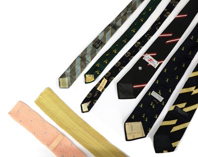Lot 120 - A collection of nine ties