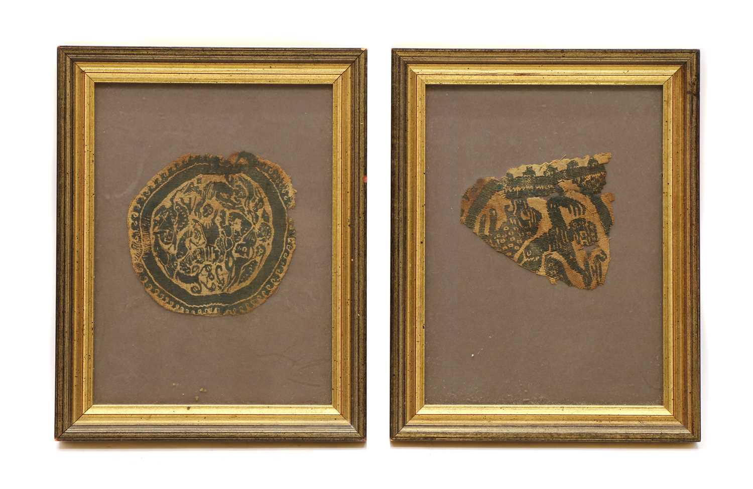 Lot 167 - A composed pair of Colombian textile fragments