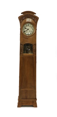 Lot 459 - A Camerer Kuss & Co walnut cased longcase clock