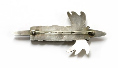 Lot 105 - A sterling silver ‘plankton’ brooch, by Sarah Parker-Eaton
