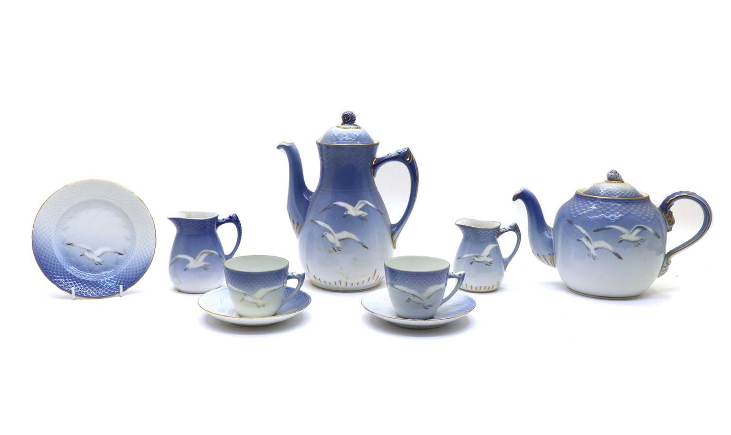 Lot 267 - A forty-four piece tea and coffee service