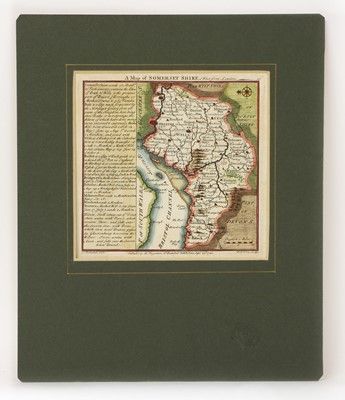 Lot 1 - 1-Blome: Somerset, A Mapp of the county.
