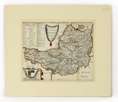 Lot 3 - 1- Blome: Somerset, A Mapp of the county