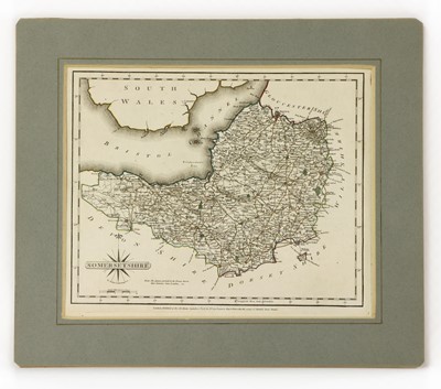 Lot 3 - 1- Blome: Somerset, A Mapp of the county