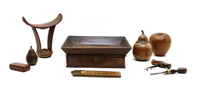 Lot 266 - A group of Treen items