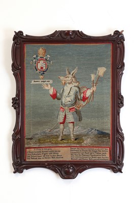 Lot 463 - An embroidered picture