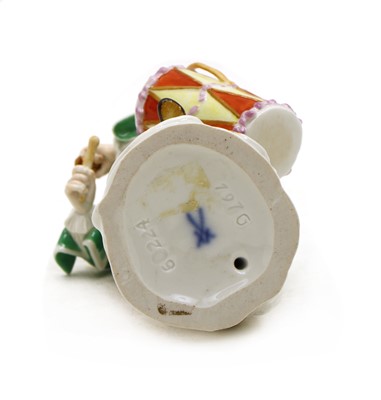Lot 110 - A Meissen porcelain figure