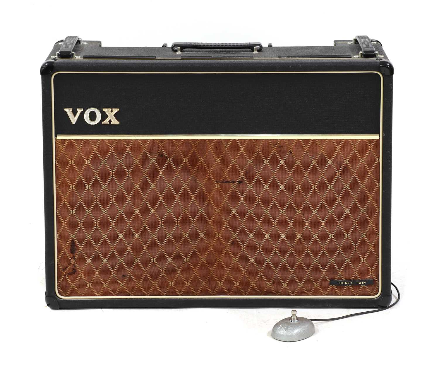 Lot 391 - A 1964 Vox AC30/6 Thirty Twin guitar amplifier