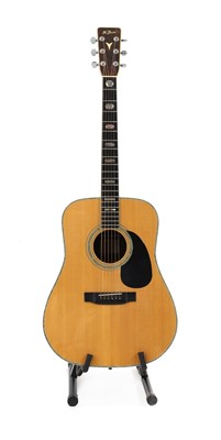 Lot 402 - A 1975 K. Yairi YW600 Japanese acoustic guitar