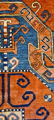 Lot 373 - A hand knotted Sewan Kazak rug